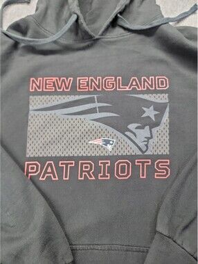 Fanatics New England Patriots Hoodie XLT Black Sweatshirt